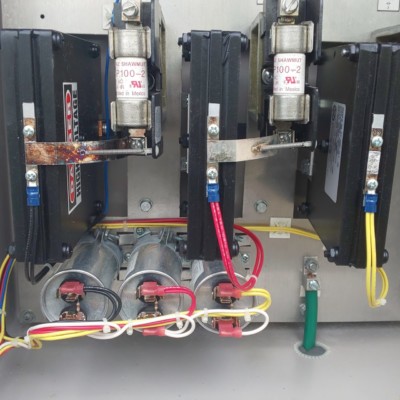 アレスター焼損例